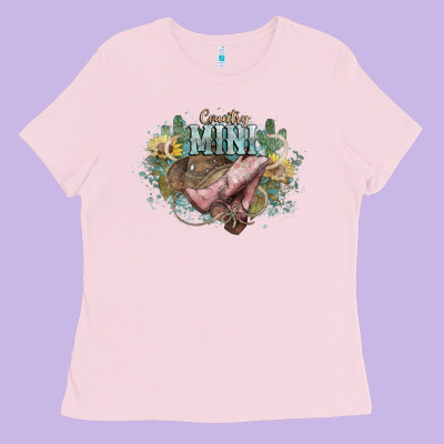 Country Mini Ladies Tee Designed By Howdyjamesfarm