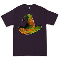 Plum leopard witch hat Premium Tee - Jasminsmagicworld