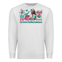 Oatmeal Heather certified medical assistant coffee cup Premium Sweatshirt - AdoDesignShop
