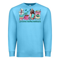 Ocean Blue certified medical assistant coffee cup Premium Sweatshirt - AdoDesignShop