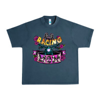 Midnight Navy Racing mom Mother's Day Urban Heavy Tee - HowdyJamesFarm