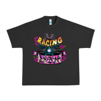 Pigment Black Racing mom Mother's Day Urban Heavy Tee - HowdyJamesFarm