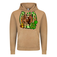 Vintage Camel St. Patrick's Day horse horseshoe Vintage Hoodie - OliviaCreatesArt