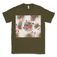 Army Green usa land of the free because of the brave Classic Tee - TumblerDesignByShophia