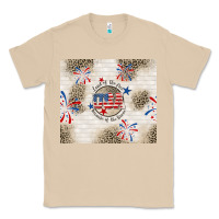 Mushroom usa land of the free because of the brave Classic Tee - TumblerDesignByShophia