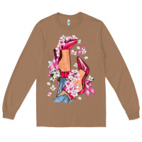 Toasted Coconut Cancer high heels Breast Cancer Long Sleeve Tee - FaDigitalArtStudio