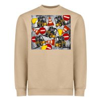 Mushroom forklift tumbler Heavyweight Sweatshirt - Artiststas