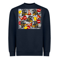 Navy forklift tumbler Heavyweight Sweatshirt - Artiststas