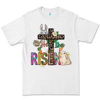White He is risen Easter Premium Tee - NancyCooperArtShop
