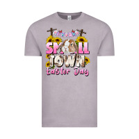 Vintage Zinc Small town Easter Day Vintage Tee - CowGirlArtShop