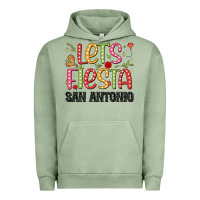 Pigment Oil Green lets fiesta san antonio Urban Hoodie - JahusDesignShop