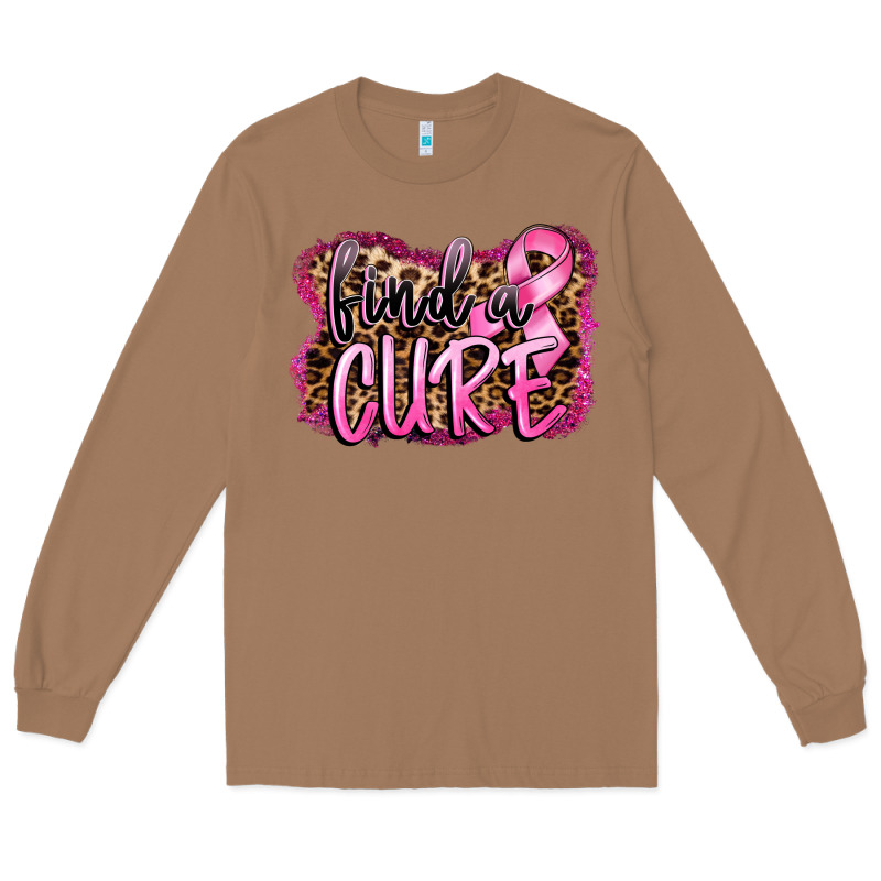 Find A Cure Long Sleeve Tee by FaDigitalArtStudio | Teevron