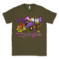 Army Green I dig Mardi Gras Classic Tee - HowdyJamesFarm