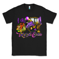 Black I dig Mardi Gras Classic Tee - HowdyJamesFarm