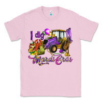 Bubblegum Pink I dig Mardi Gras Classic Tee - HowdyJamesFarm