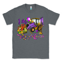 Charcoal Heather I dig Mardi Gras Classic Tee - HowdyJamesFarm