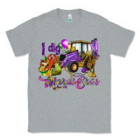 Heather Grey I dig Mardi Gras Classic Tee - HowdyJamesFarm