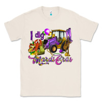 Natural I dig Mardi Gras Classic Tee - HowdyJamesFarm