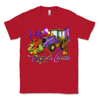 Red I dig Mardi Gras Classic Tee - HowdyJamesFarm