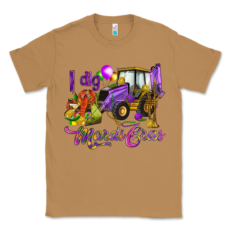 I Dig Mardi Gras Classic Tee by HowdyJamesFarm | Teevron