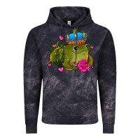 Cloud Black valentines day frog prince olivia Vintage Hoodie - OliviaCreatesArt