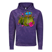 Cloud Purple valentines day frog prince olivia Vintage Hoodie - OliviaCreatesArt
