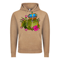 Vintage Coffee valentines day frog prince olivia Vintage Hoodie - OliviaCreatesArt