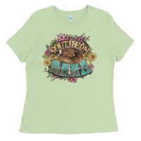 Matcha Southern Nana western flowers Ladies Tee - HowdyJamesFarm