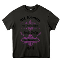 Asphalt all women are created equal but only the smartest are born in may Heavy Core Tee - Bettercallsaul