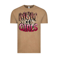 Vintage Coffee Mom of Girls Mother's Day Vintage Tee - CowGirlArtShop