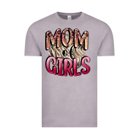 Mom Of Girls Mother's Day Vintage Tee | Teevron