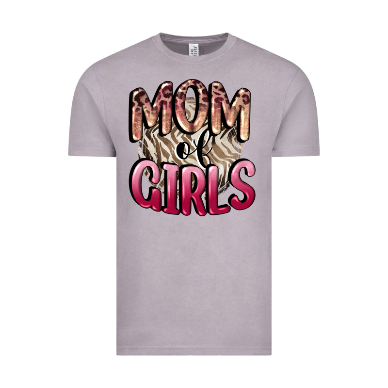 Mom Of Girls Mother's Day Vintage Tee by CowGirlArtShop | Teevron