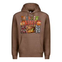 Chestnut Thankful Little Mon Premium Hoodie - CowhideDigitalArt