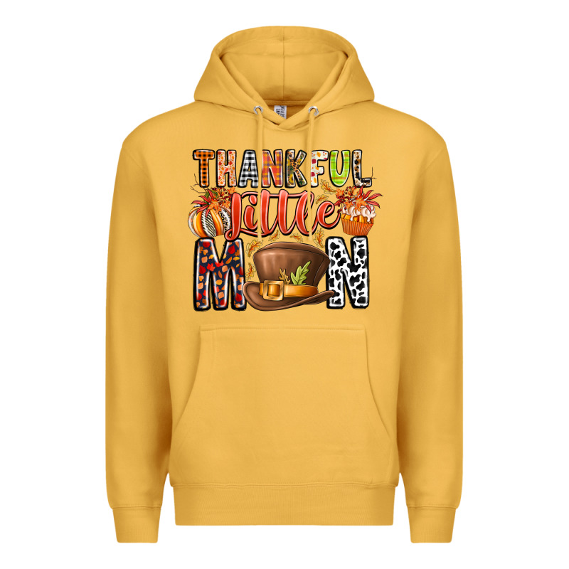 Thankful Little Mon Premium Hoodie by CowhideDigitalArt | Teevron