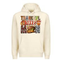 Sandshell Thankful Little Mon Premium Hoodie - CowhideDigitalArt