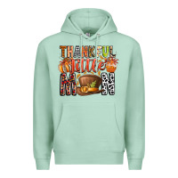 Seafoam Thankful Little Mon Premium Hoodie - CowhideDigitalArt