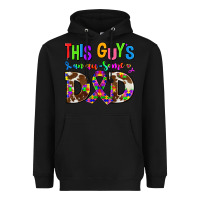 Black this guys an ausome dad Heavyweight Hoodie - AdoDesignShop
