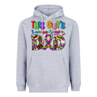 Heather Grey this guys an ausome dad Heavyweight Hoodie - AdoDesignShop