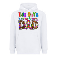 White this guys an ausome dad Heavyweight Hoodie - AdoDesignShop