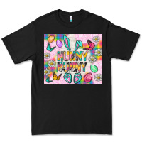 Black Hunny Bunny and egg Easter Premium Tee - NancyCooperArtShop