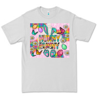 Dove Grey Hunny Bunny and egg Easter Premium Tee - NancyCooperArtShop