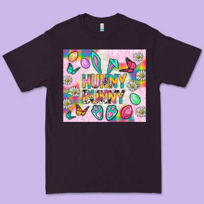 Hunny Bunny And Egg Easter Premium Tee Designed By Nancycooperartshop