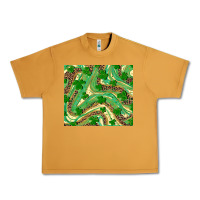 Peanut Butter shamrock leopard Urban Heavy Tee - RanaPortraitStore