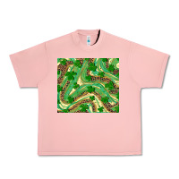 Salmon shamrock leopard Urban Heavy Tee - RanaPortraitStore