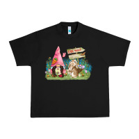 Easter Gnome And Rabbit Egg Hunt  Easter Day Urban Heavy Tee | Teevron