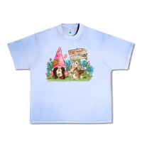 Grape Ice Easter gnome and rabbit egg hunt  Easter Day Urban Heavy Tee - CowGirlArtShop