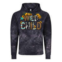 Cloud Black wild child Vintage Hoodie - OliviaCreatesArt