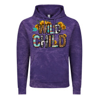 Cloud Purple wild child Vintage Hoodie - OliviaCreatesArt
