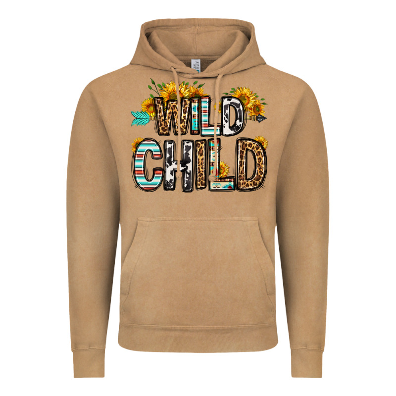 Wild Child Vintage Hoodie by OliviaCreatesArt | Teevron