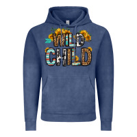 Vintage Denim wild child Vintage Hoodie - OliviaCreatesArt